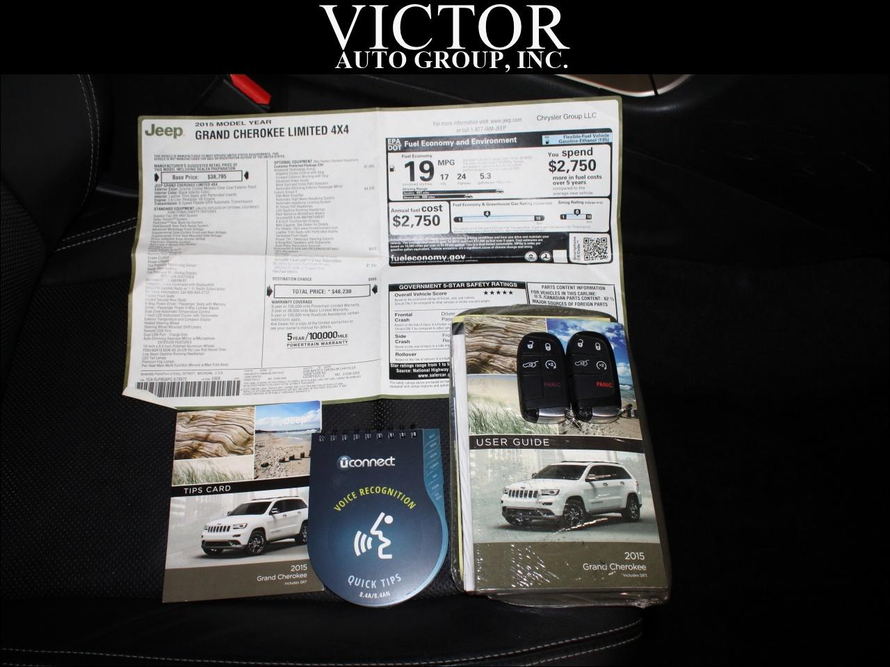 Jeep Grand Cherokee Limited 4WD 2015