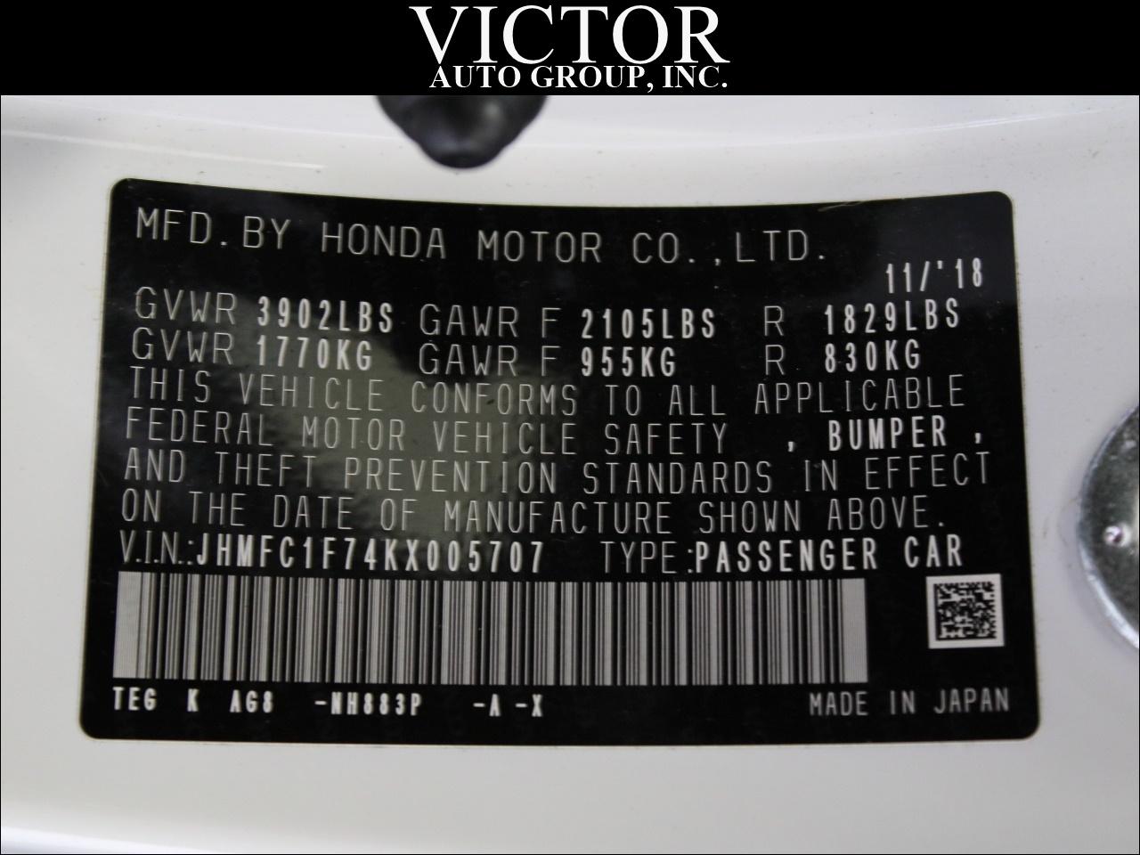 Honda Civic EX-L 2019