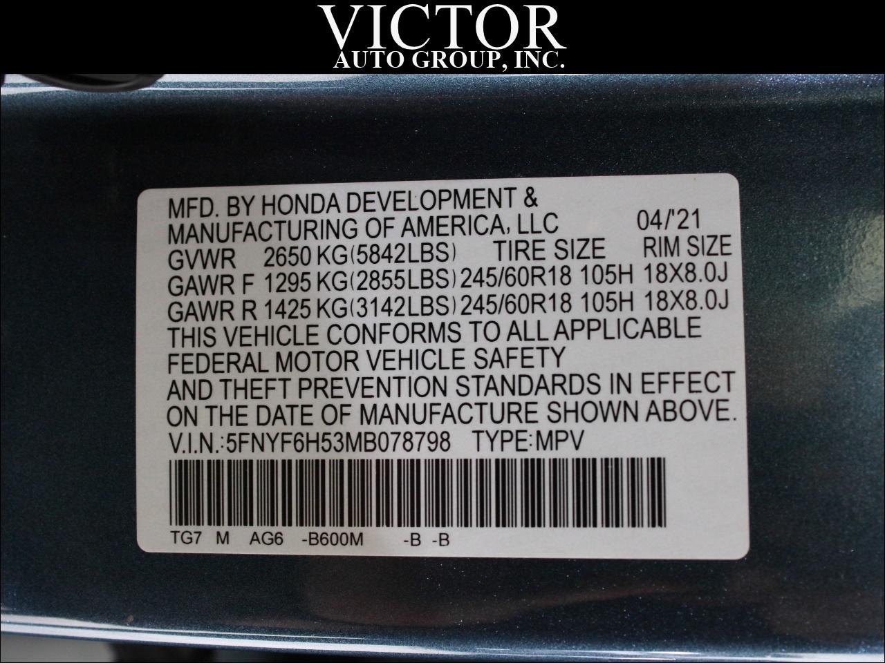 Honda Pilot EX-L AWD 2021