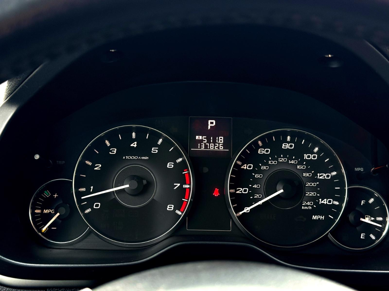 Subaru Outback 2.5i Premium 2012