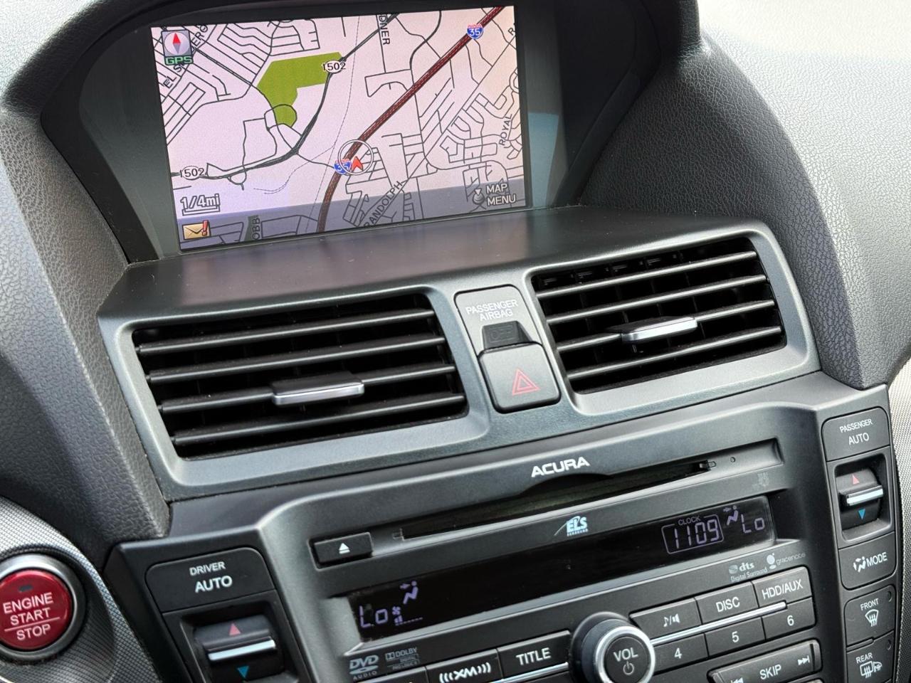 Acura TL 6-Speed AT with Tech Package and 18-In. WP 2012