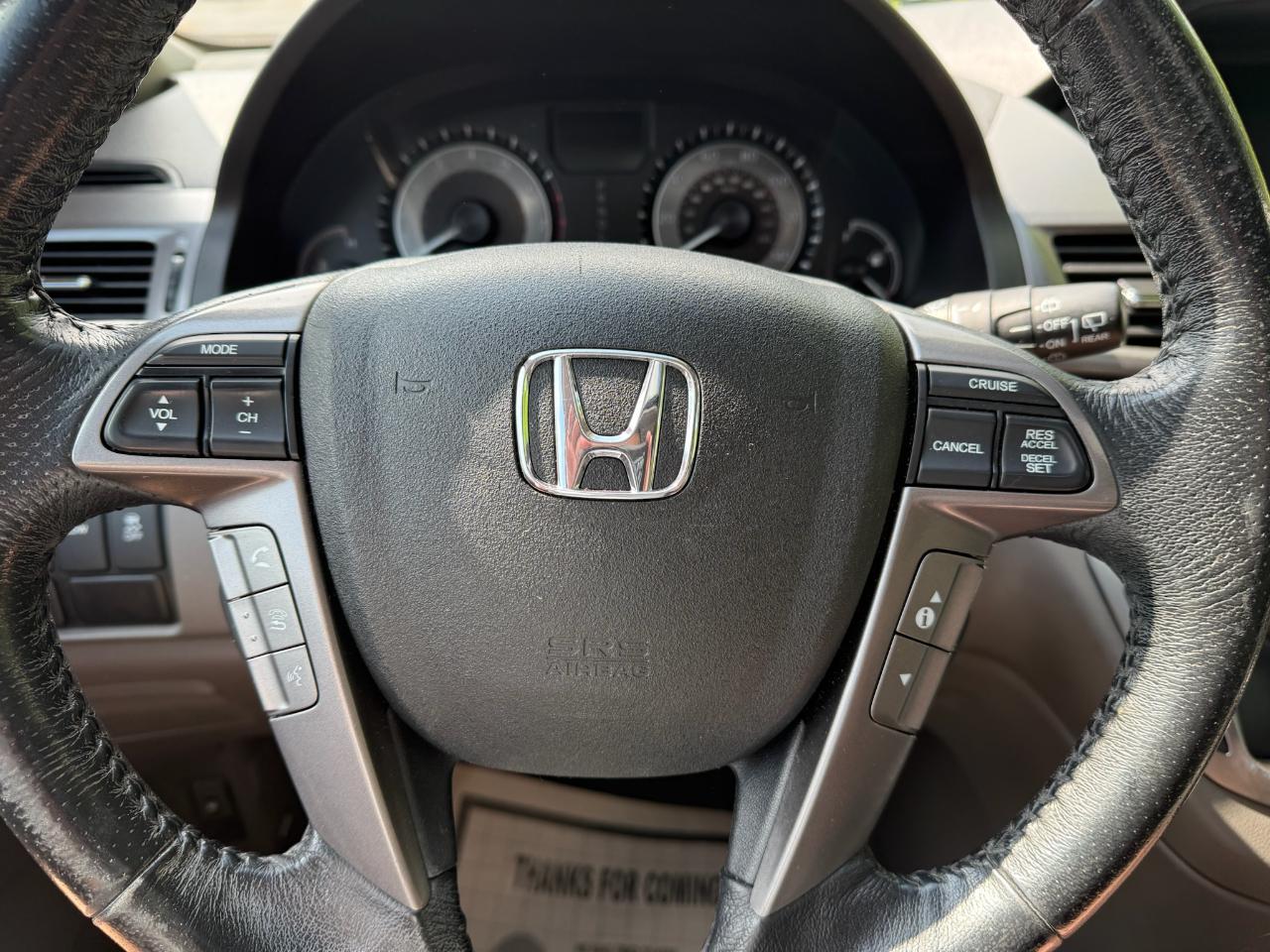 Honda Odyssey Touring Elite 2014