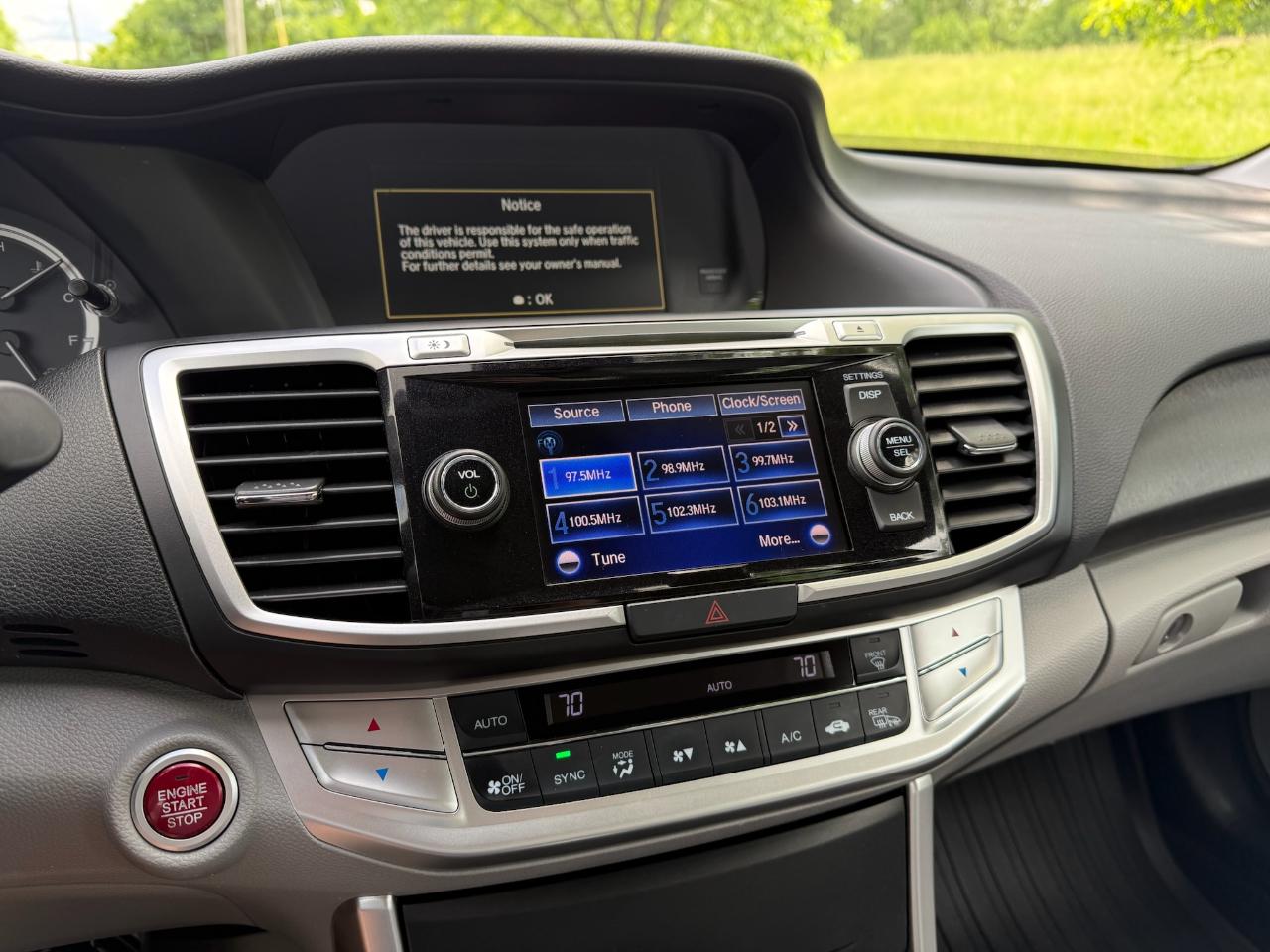 Honda Accord EX-L Sedan 2014