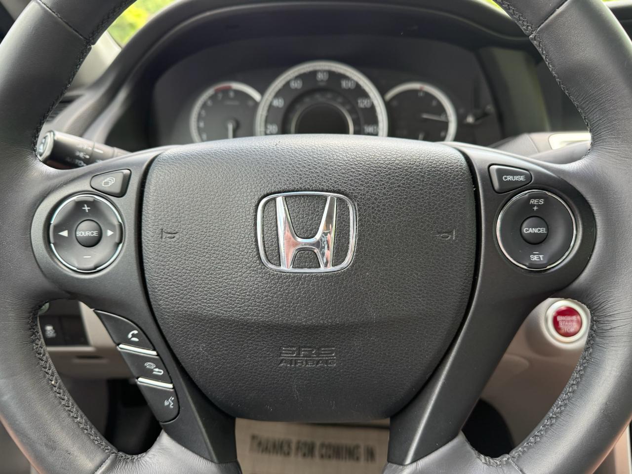 Honda Accord EX-L Sedan 2014