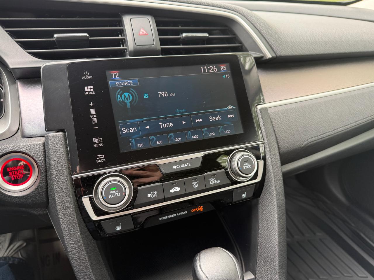 Honda Civic EX-TL Sedan CVT 2016