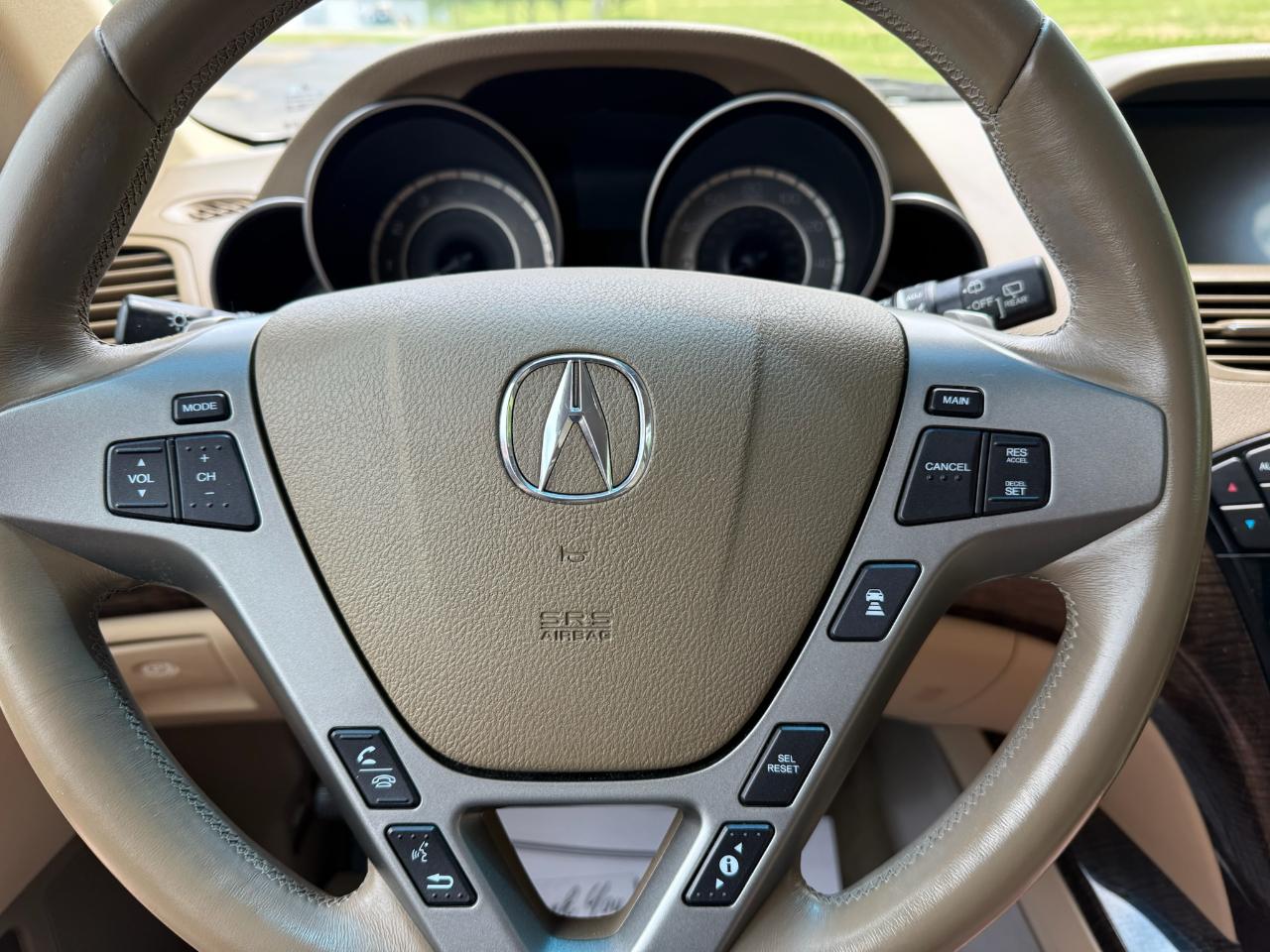 Acura MDX AWD 4dr Advance Pkg 2012