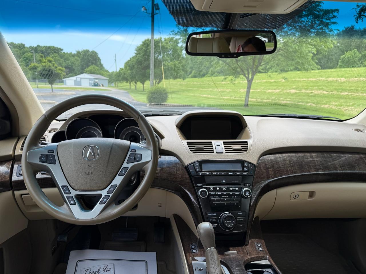 Acura MDX AWD 4dr Advance Pkg 2012