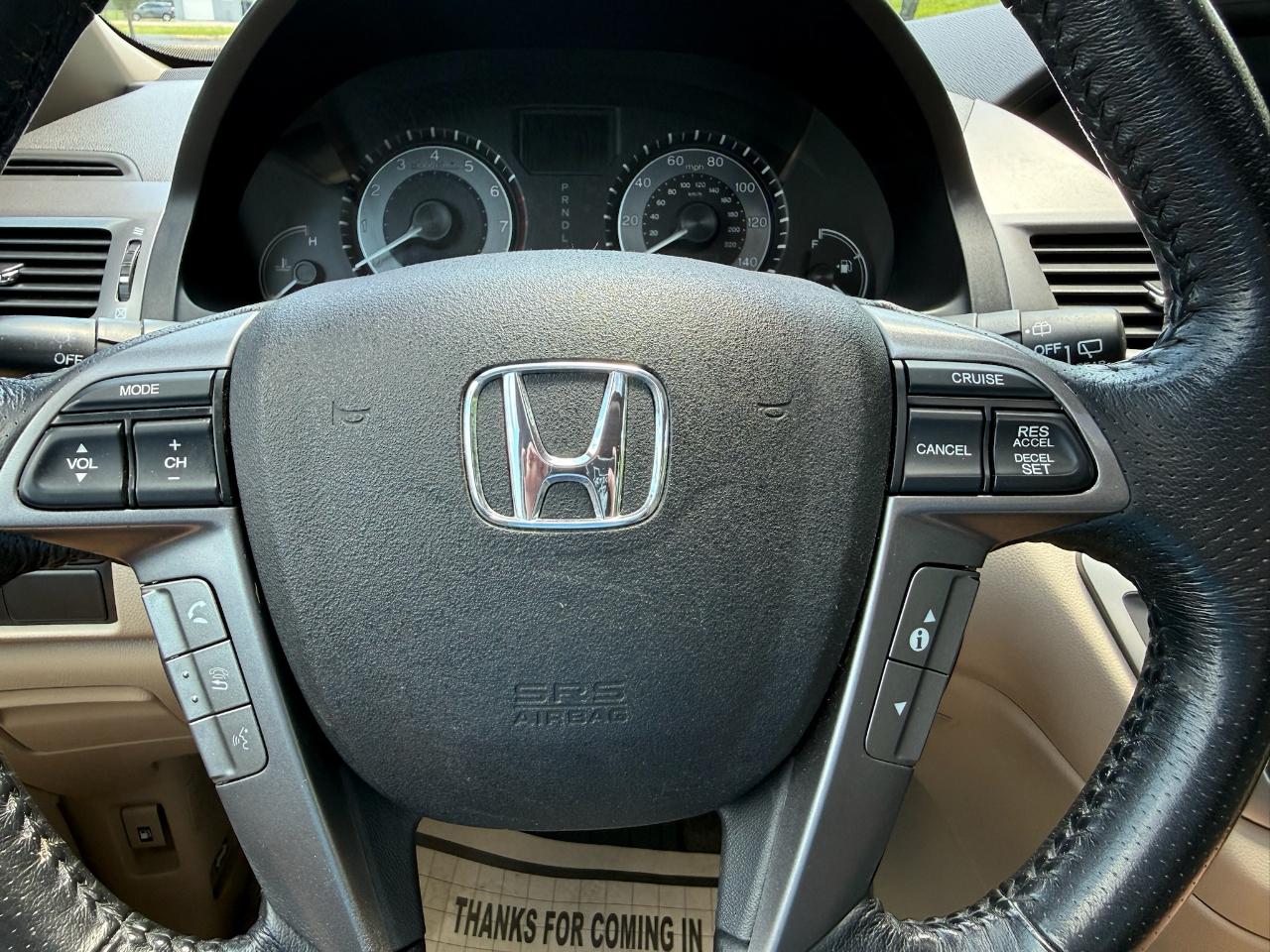 Honda Odyssey Touring Elite 2014