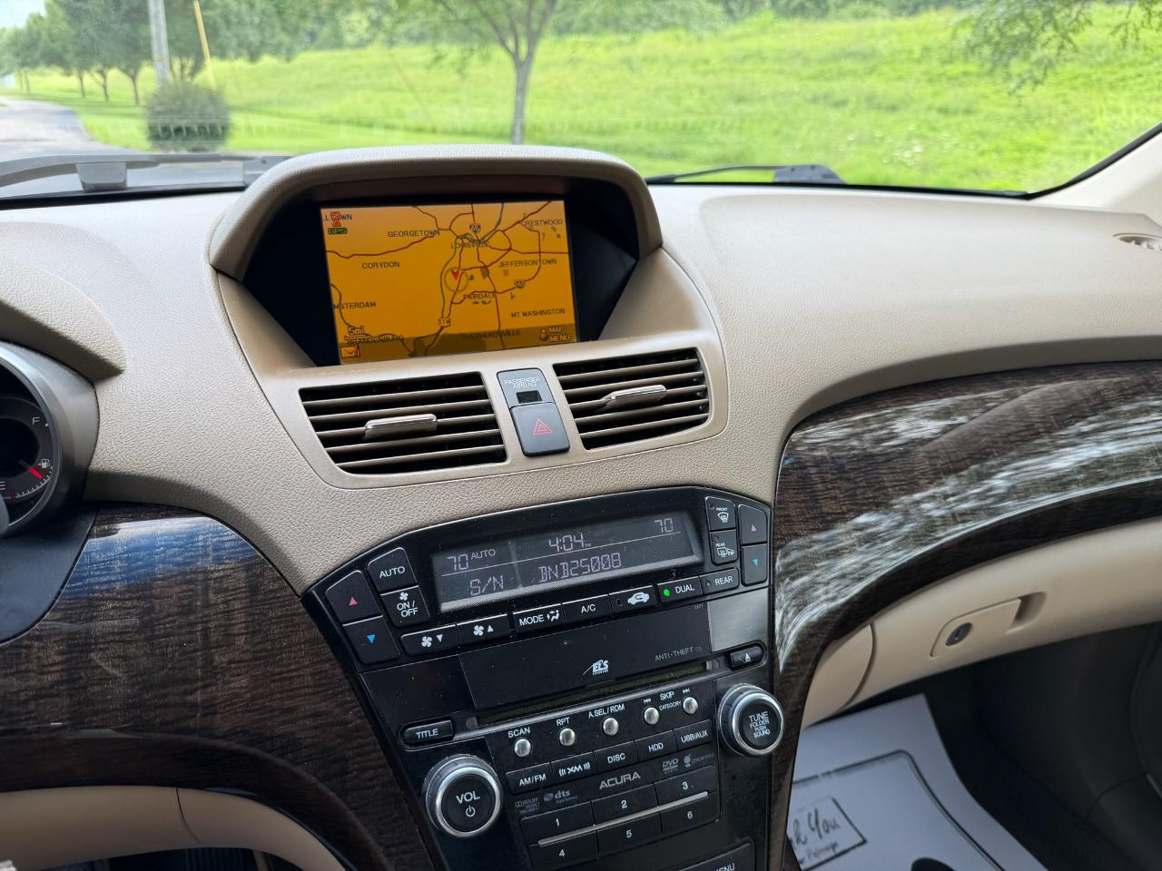 Acura MDX Technology Package 2012