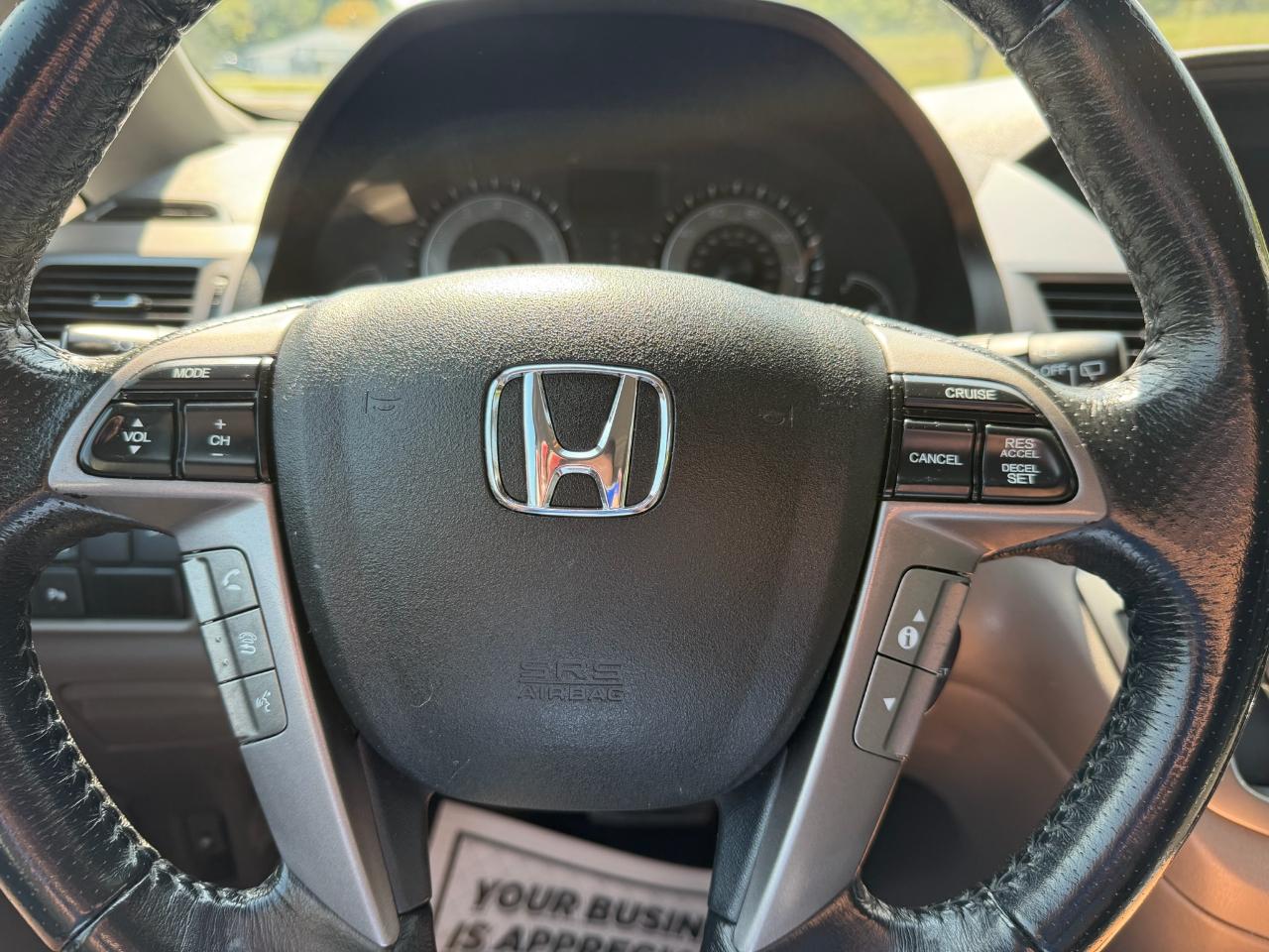 Honda Odyssey Touring Elite 2014