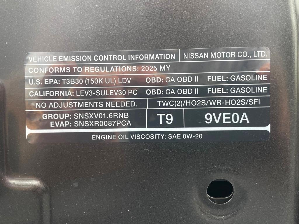 Nissan Versa SV 2025