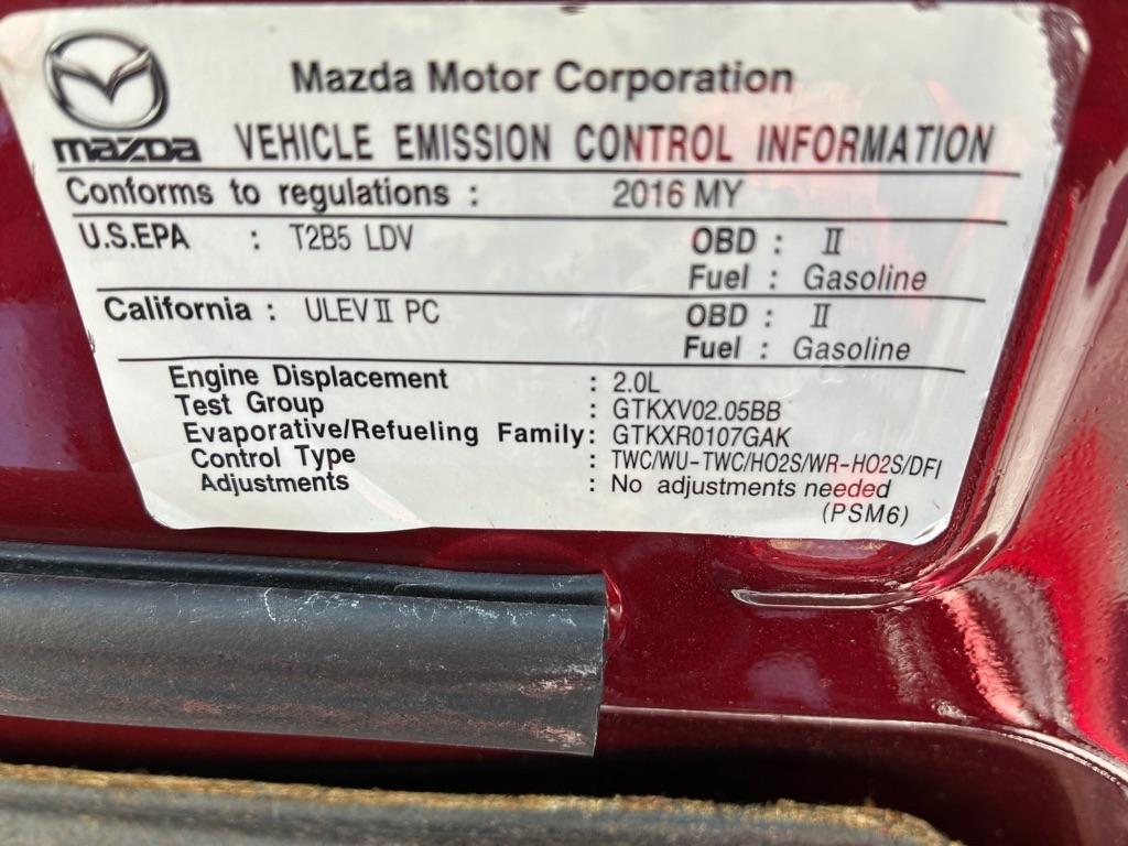 Mazda MX-5 Miata Club 6AT 2016