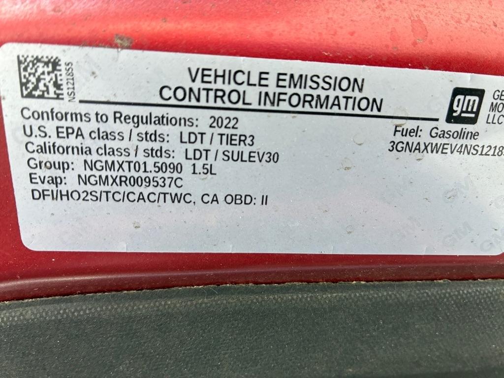 Chevrolet Equinox RS 2022
