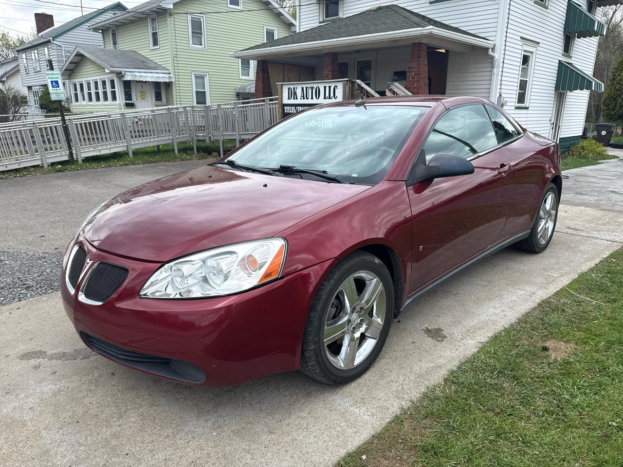 2009 Pontiac G6 GT Convertible
