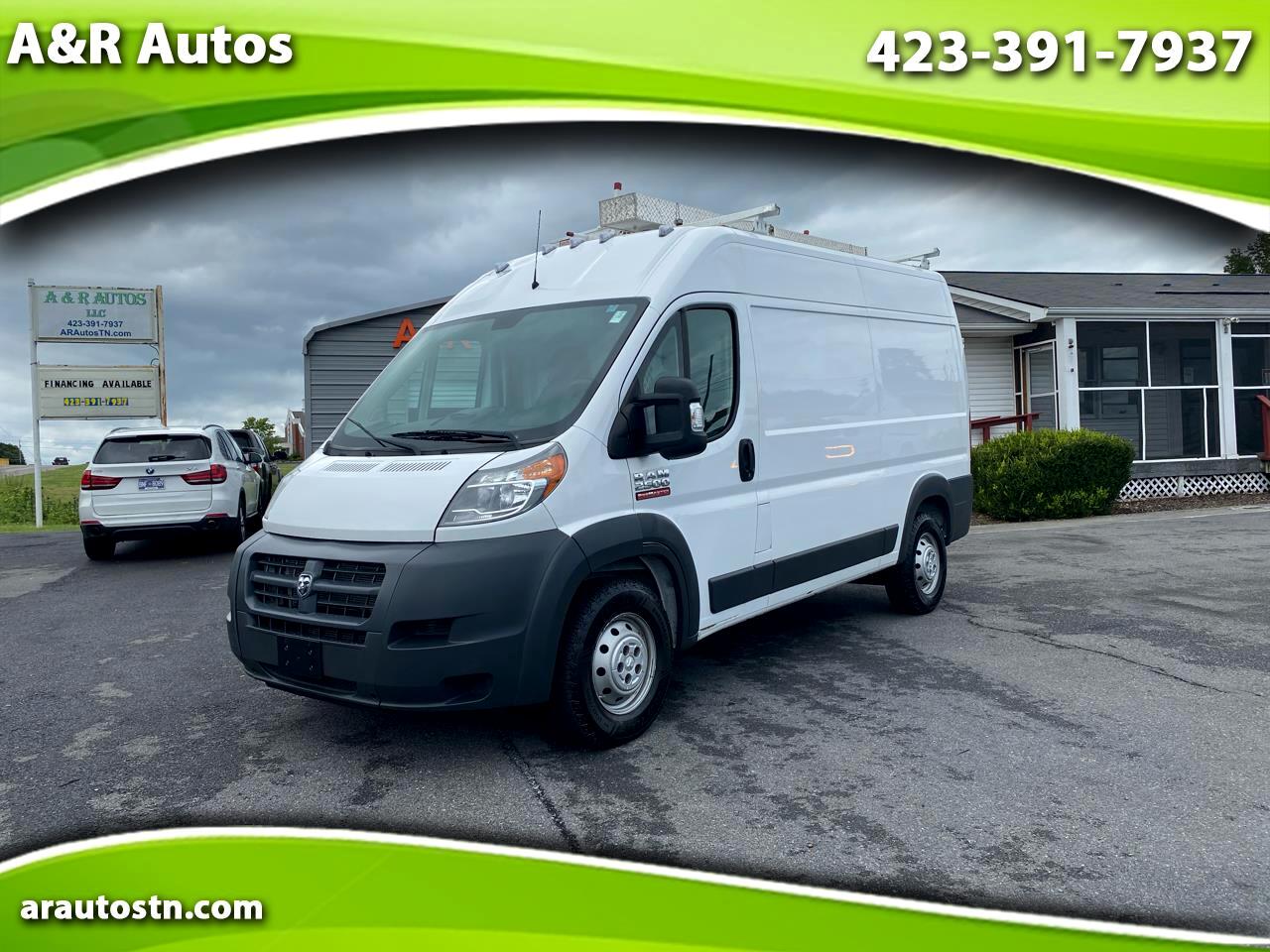 2017 RAM Promaster 2500 High Roof Tradesman 136-in. WB