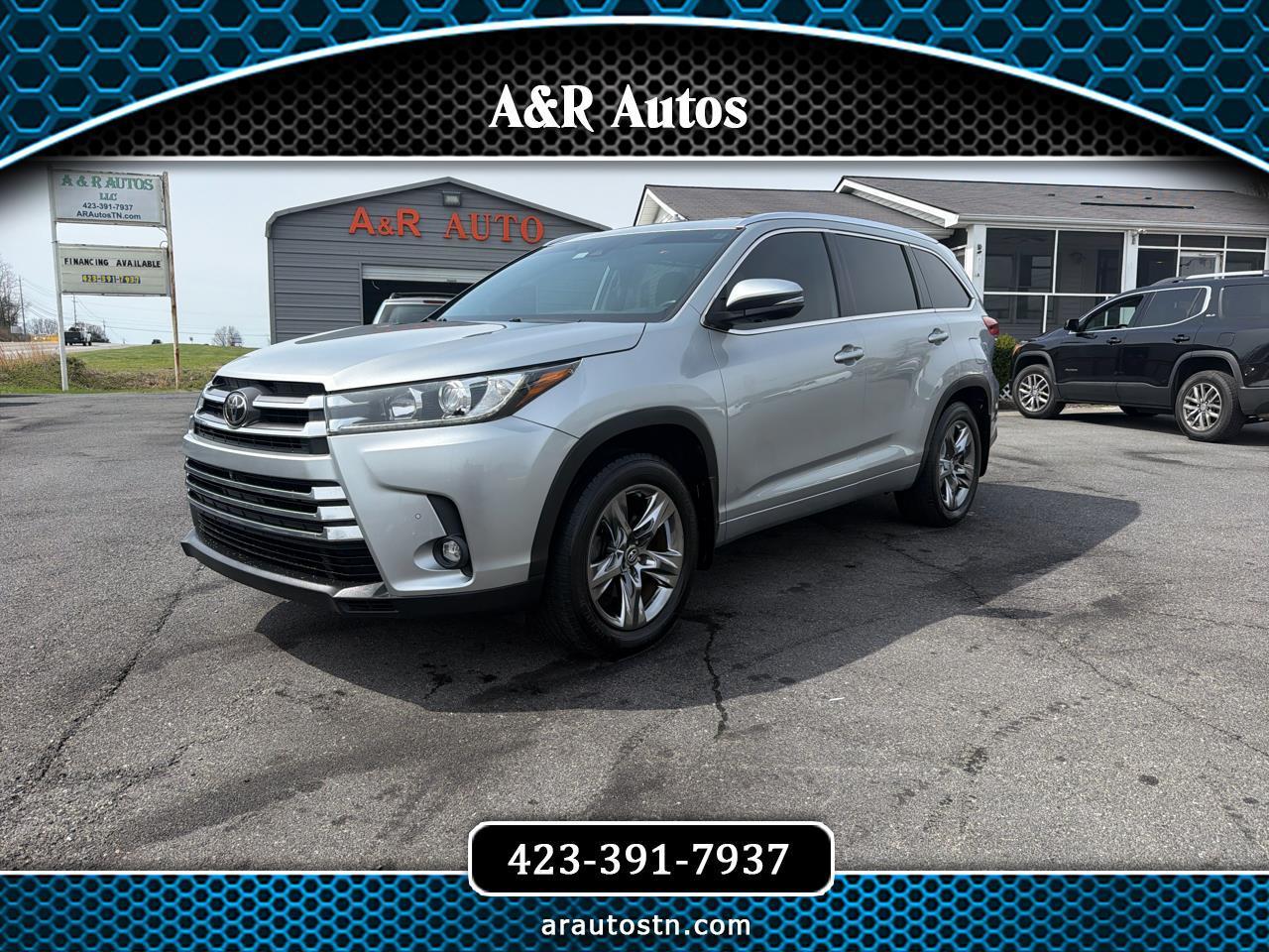 2019 Toyota Highlander AWD 4dr V6 Limited Platinum (Natl)