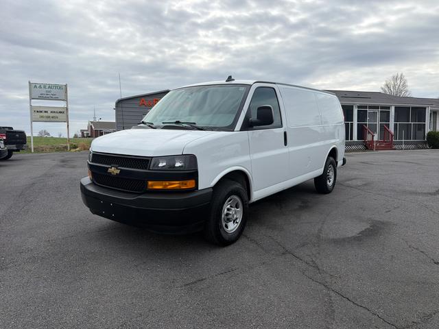 White 2023 Chevrolet Express Cargo 2500 RWD Van Rear-Wheel Drive Automatic