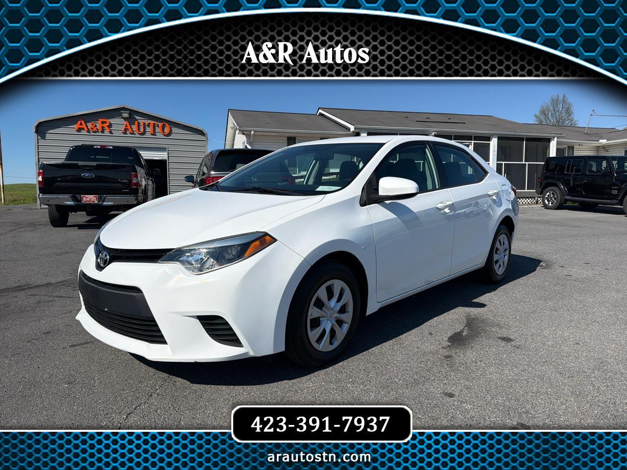 2016 Toyota Corolla LE CVT