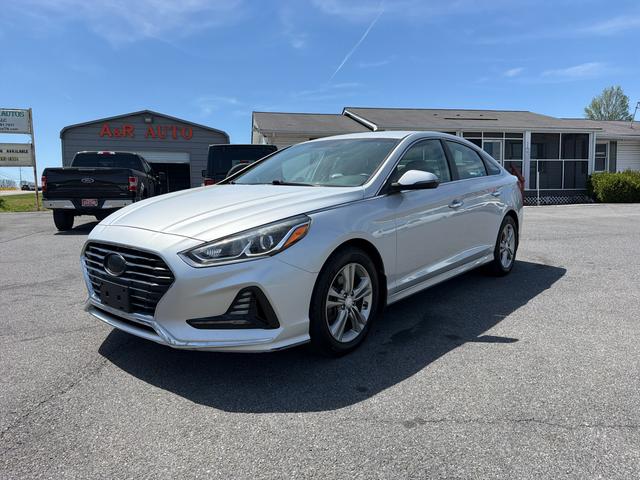 Silver 2018 Hyundai Sonata SEL FWD Sedan Front-Wheel Drive Automatic