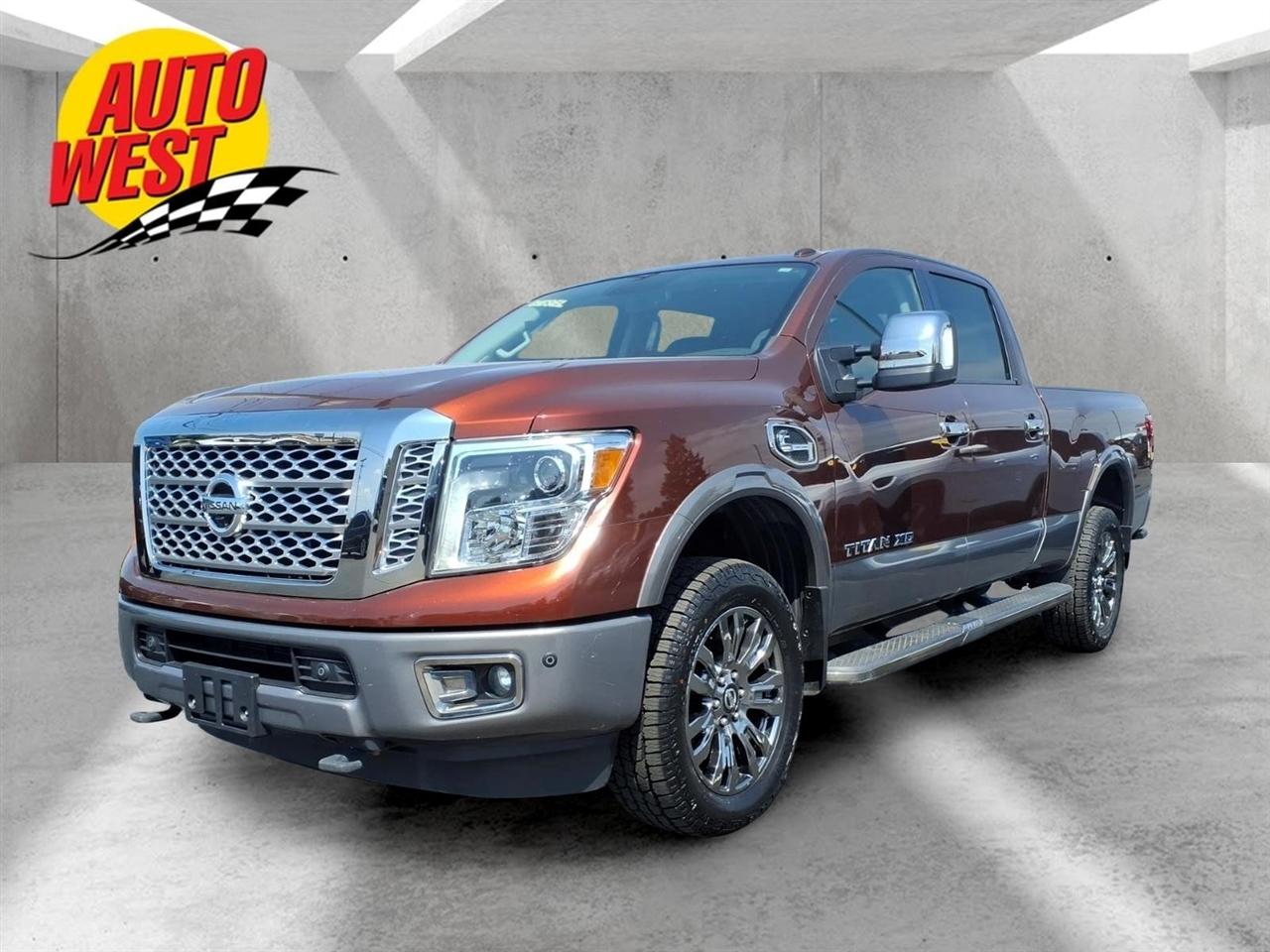  2017 Nissan Titan XD Platinum Reserve Crew Cab 4WD   