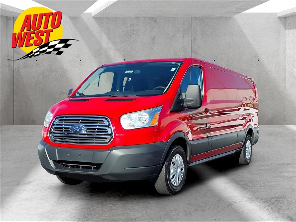 2015 Ford Transit Cargo Van T-150 148" Low Rf 8600 GVWR Swing-Out RH Dr