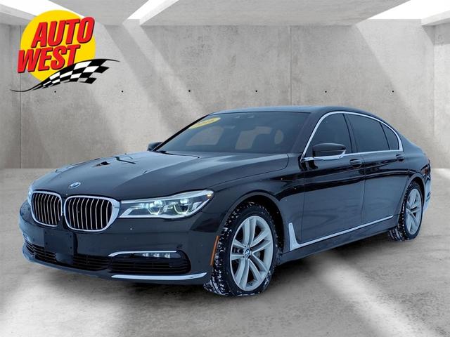 Black 2016 BMW 7 Series 750i xDrive AWD Sedan All-Wheel Drive Automatic