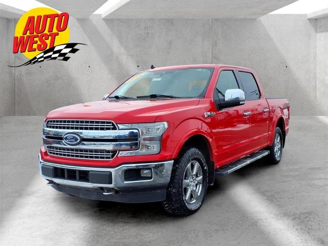 PU 2019 Ford F-150 Lariat SuperCrew 4WD Pickup Truck Four-Wheel Drive Automatic