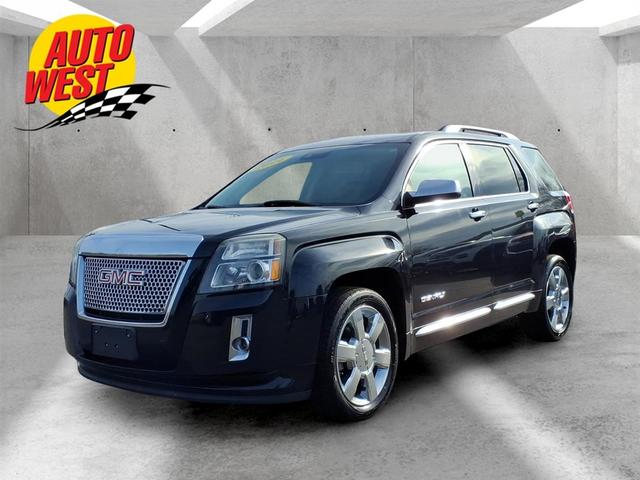 Black 2014 GMC Terrain Denali SUV / Crossover Front-Wheel Drive Automatic