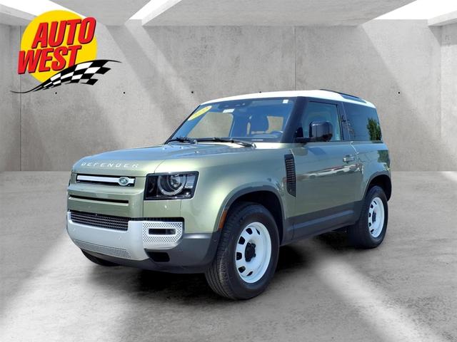 Green 2022 Land Rover Defender SUV / Crossover All-Wheel Drive Automatic