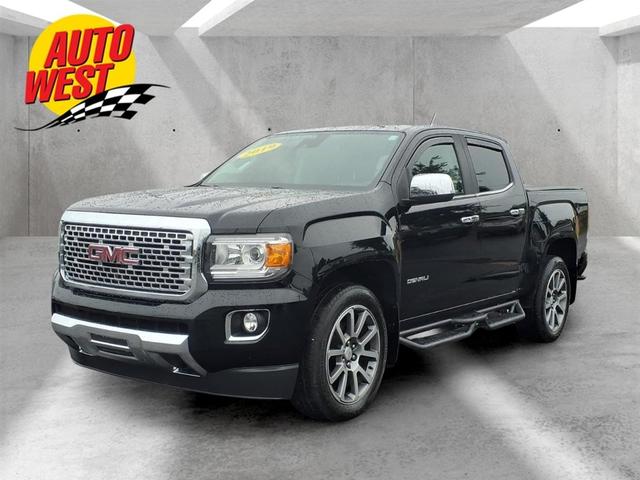 Onyx Black 2019 GMC Canyon Pickup Truck Four-Wheel Drive 8-Speed Automatic