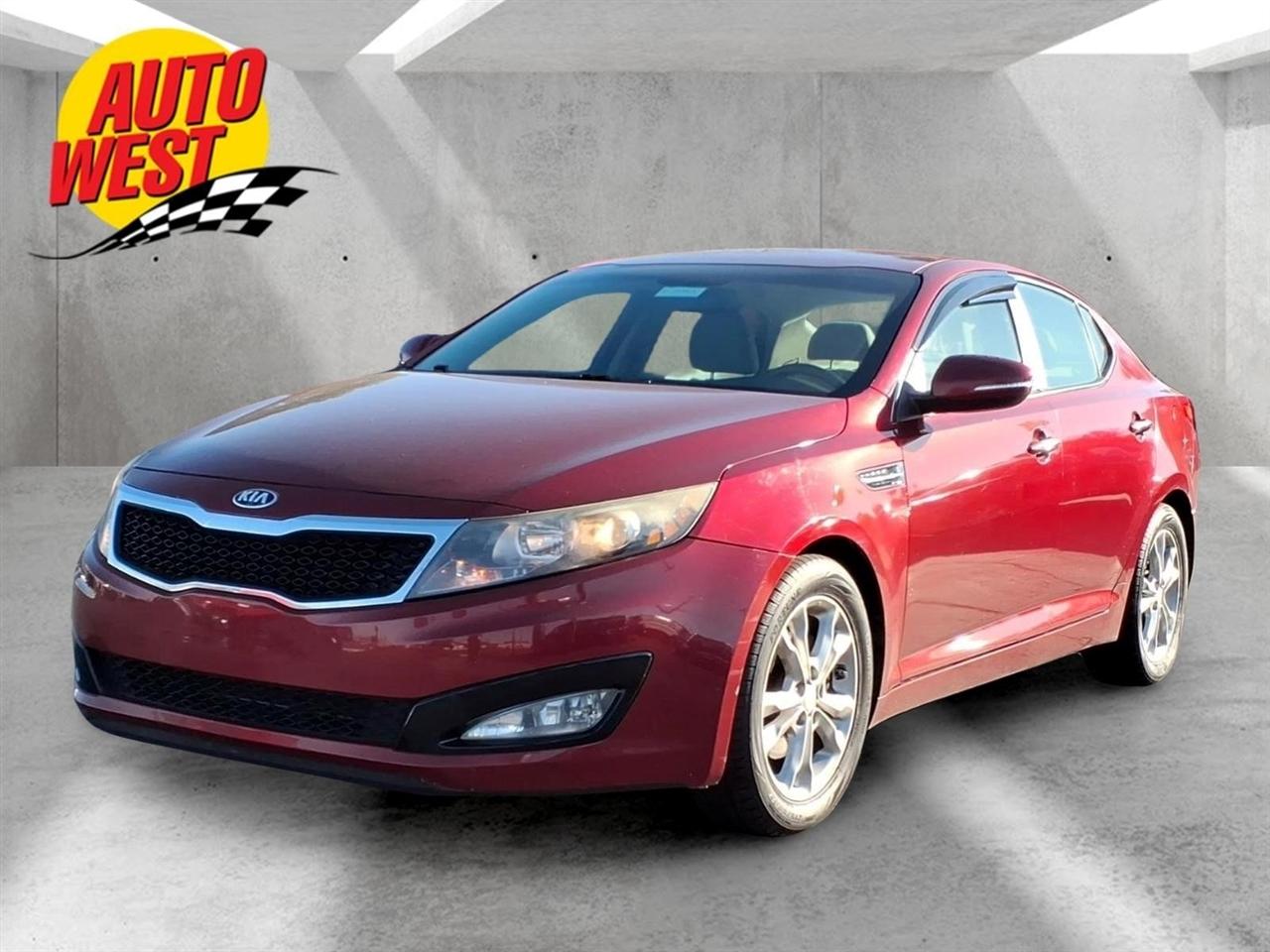Remington Red Metallic 2013 Kia Optima Sedan Front-Wheel Drive 6-Speed Automatic