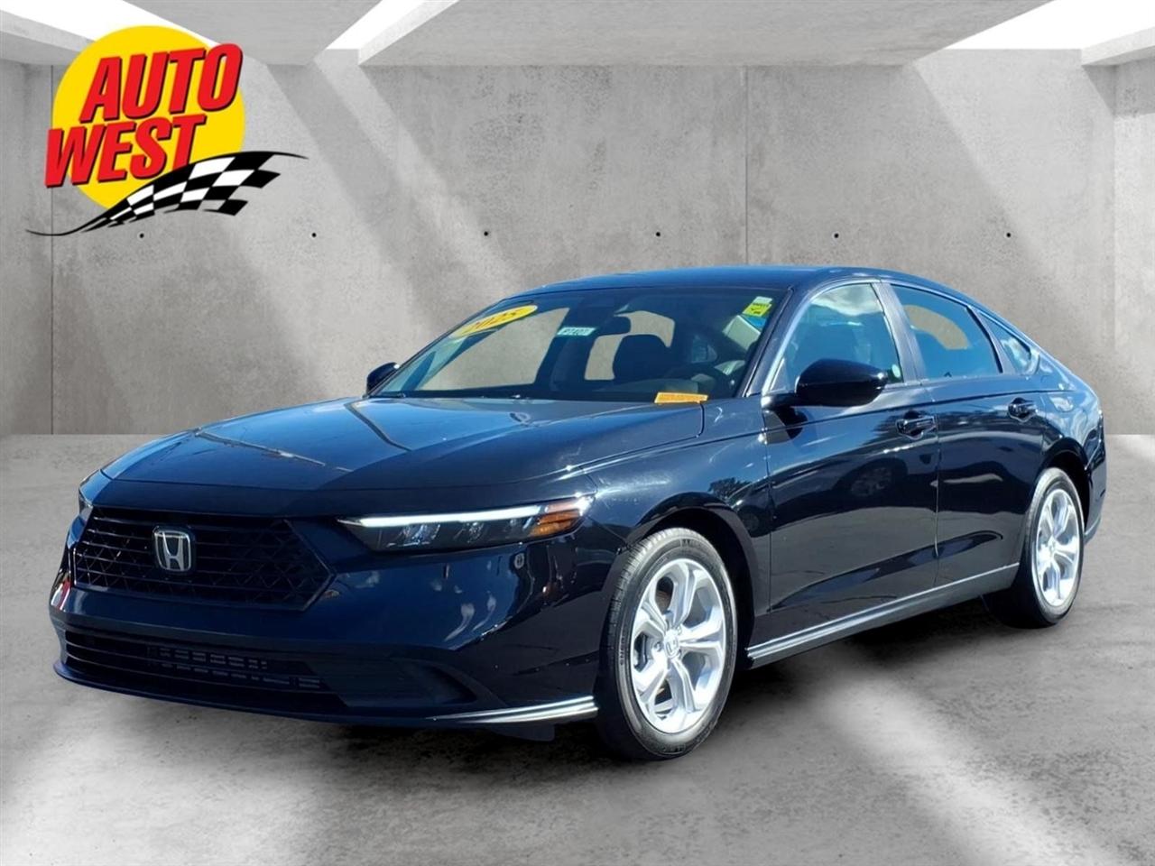 Crystal Black Pearl 2025 Honda Accord Sedan Front-Wheel Drive Continuously Variable Transmission