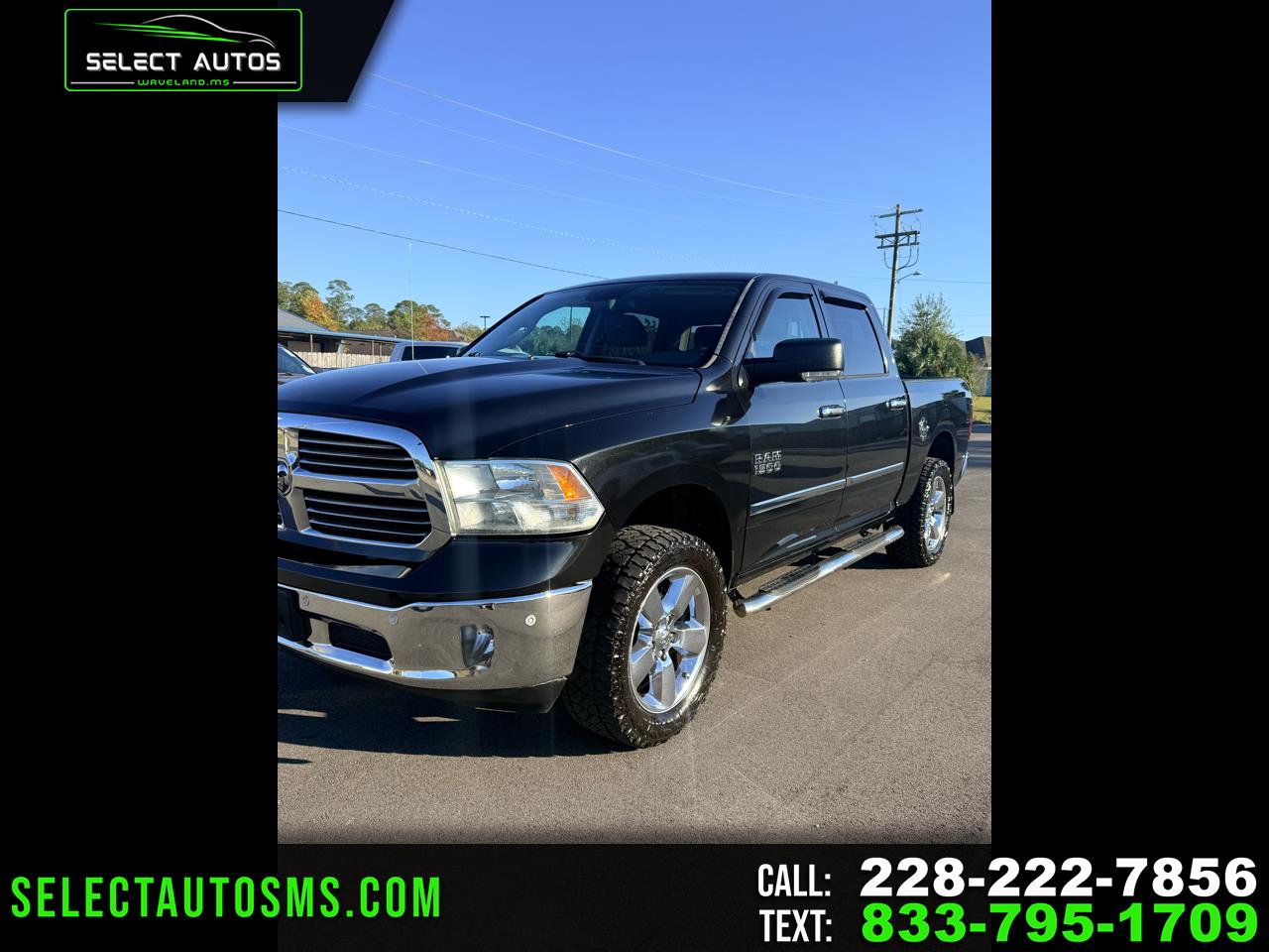 2017 RAM 1500 SLT Crew Cab SWB 4WD