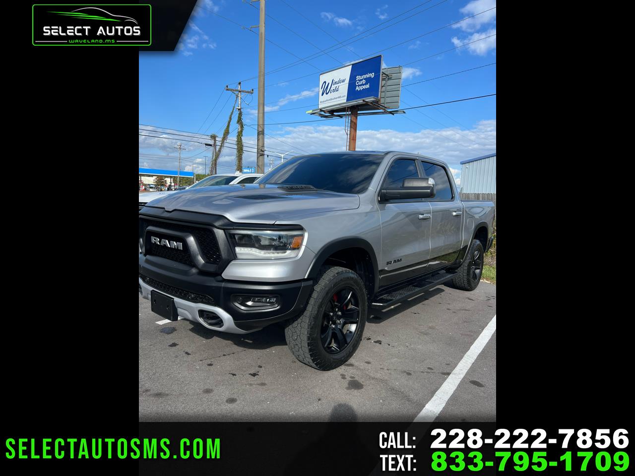 2019 RAM 1500 Rebel Crew Cab SB 4WD