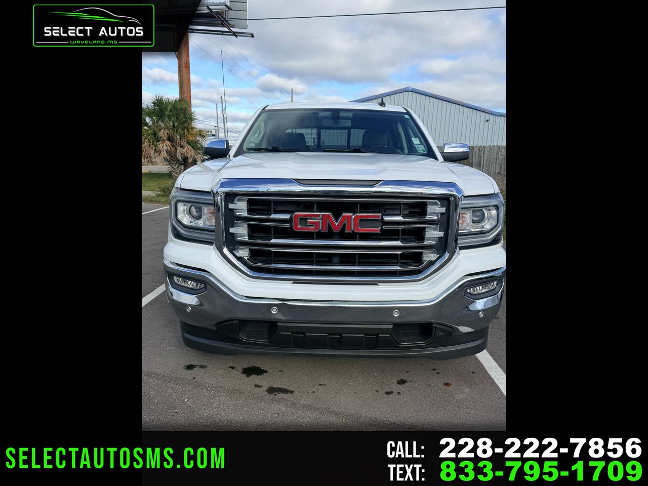 2018 GMC Sierra 1500 SLT Crew Cab Short Box 2WD