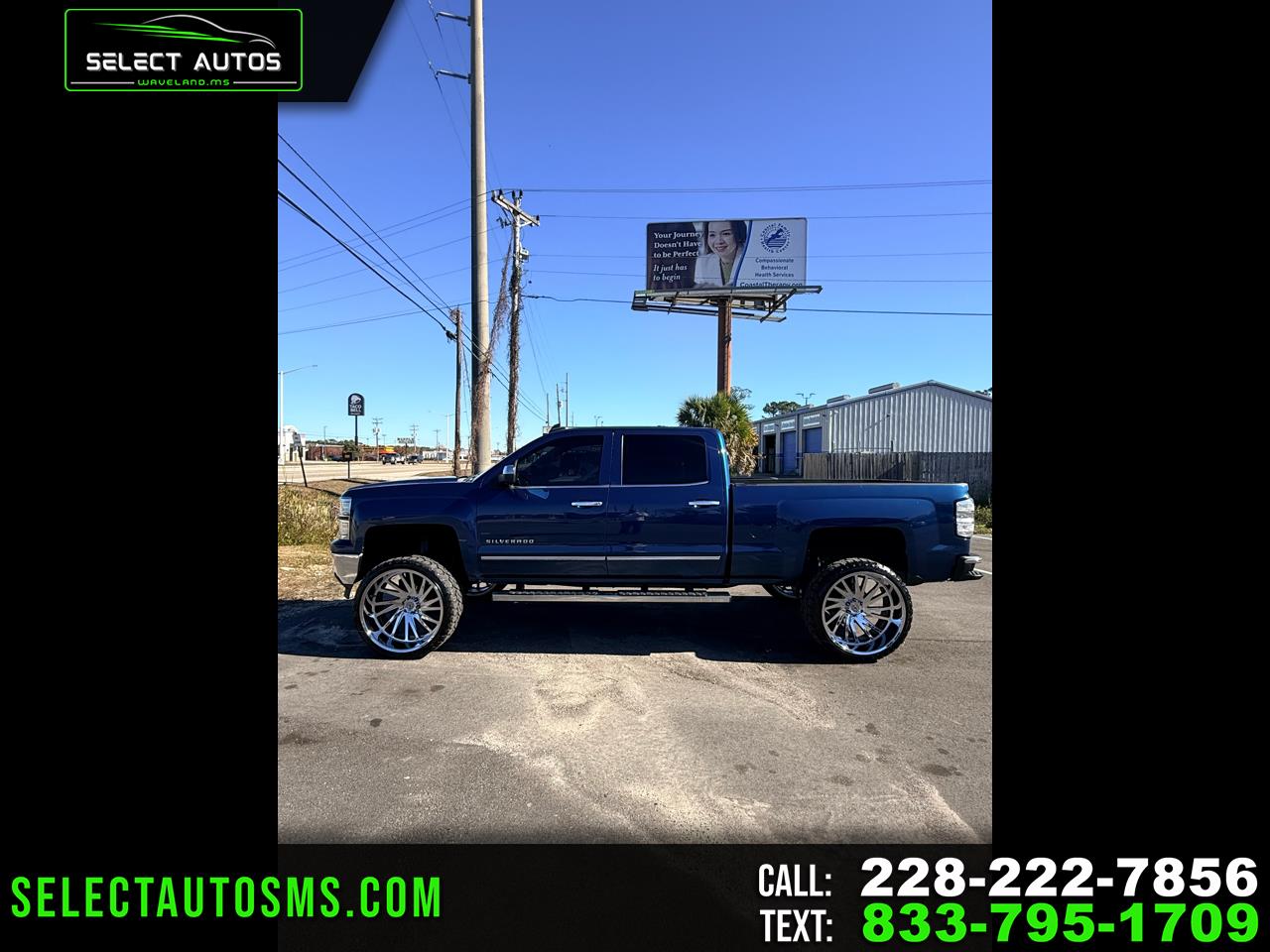 2015 Chevrolet Silverado 1500 LTZ Crew Cab 4WD