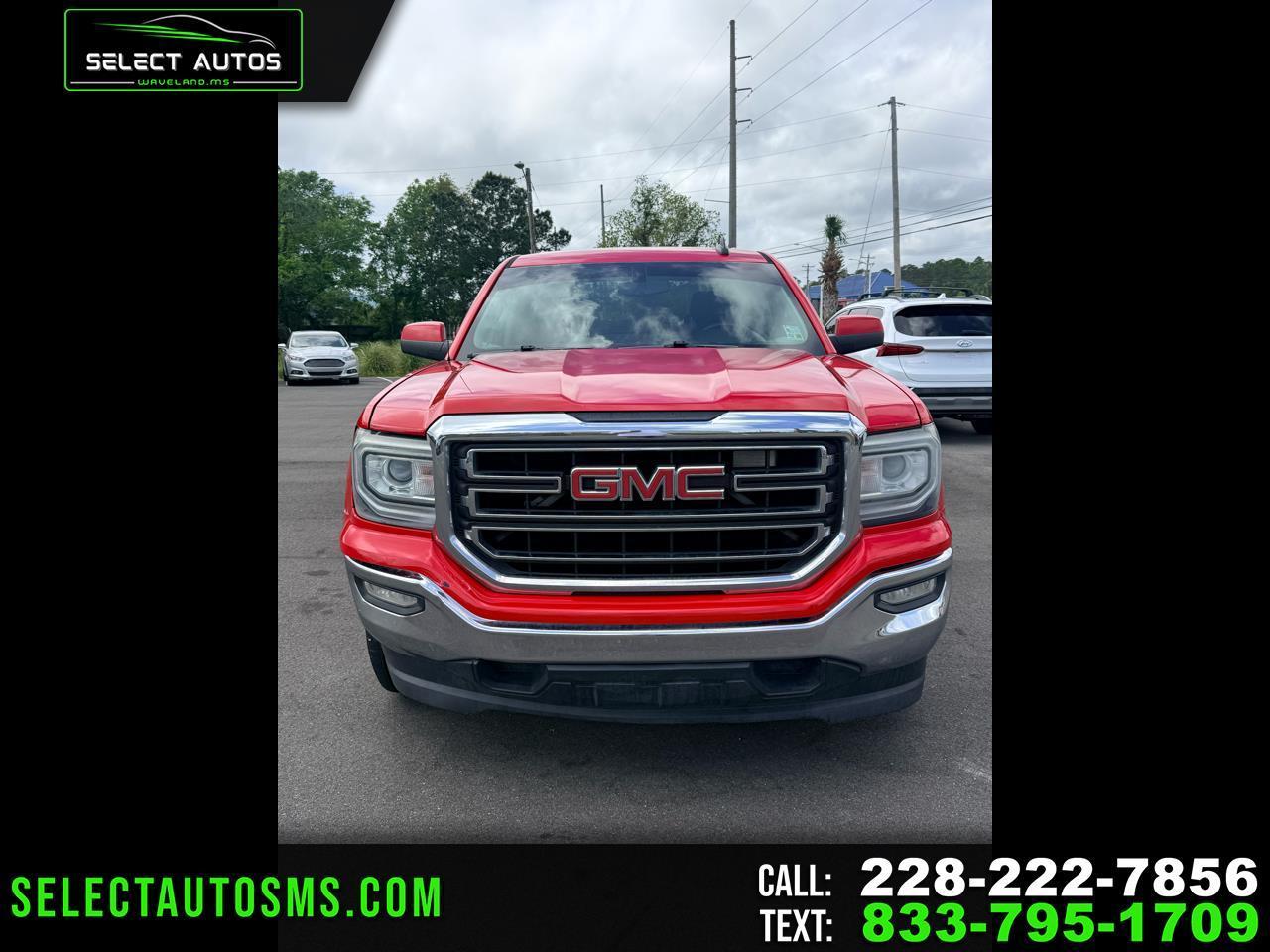 2016 GMC Sierra 1500 SLE Crew Cab Long Box 2WD