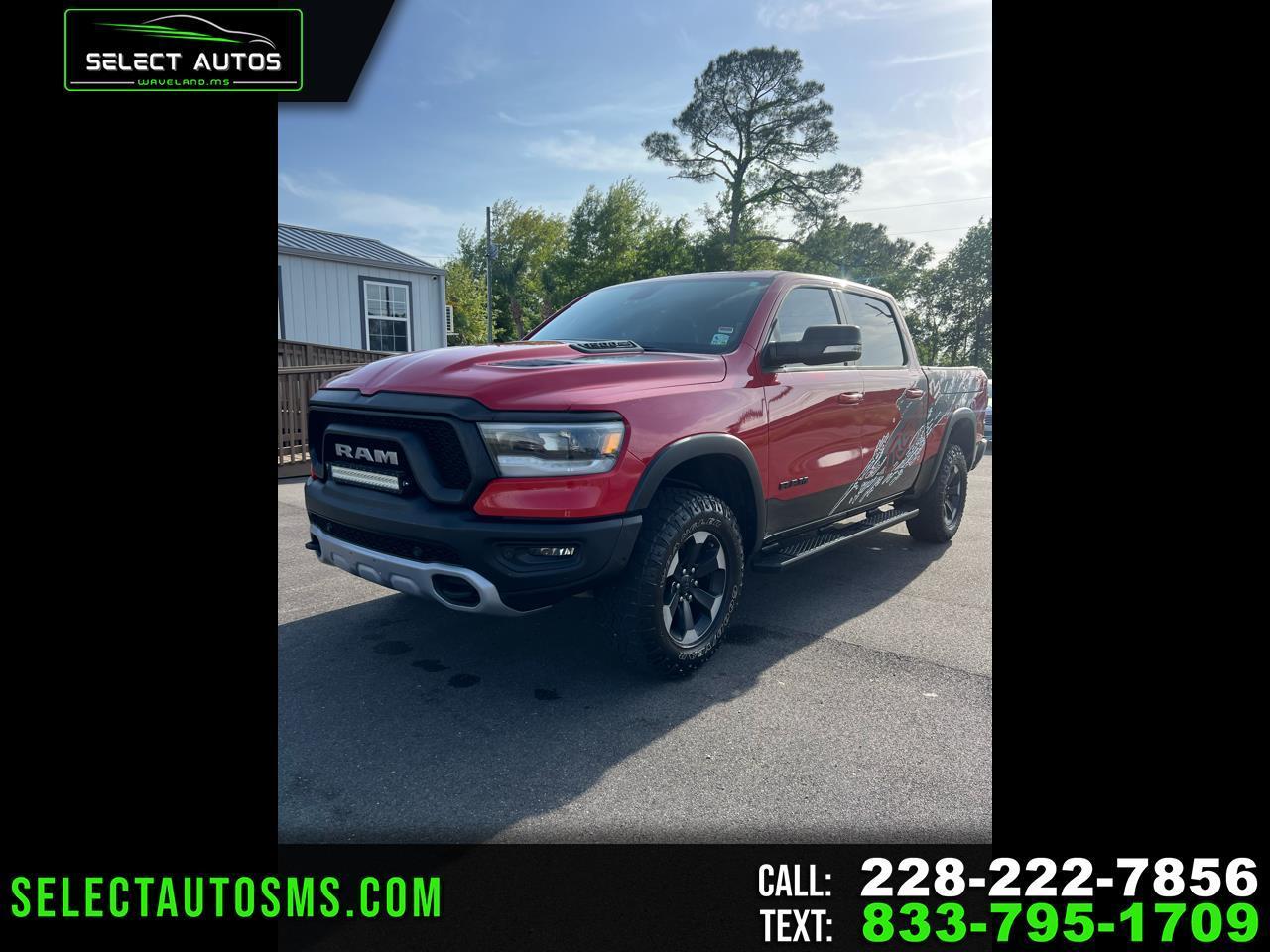 2019 RAM 1500 Rebel Crew Cab SB 4WD