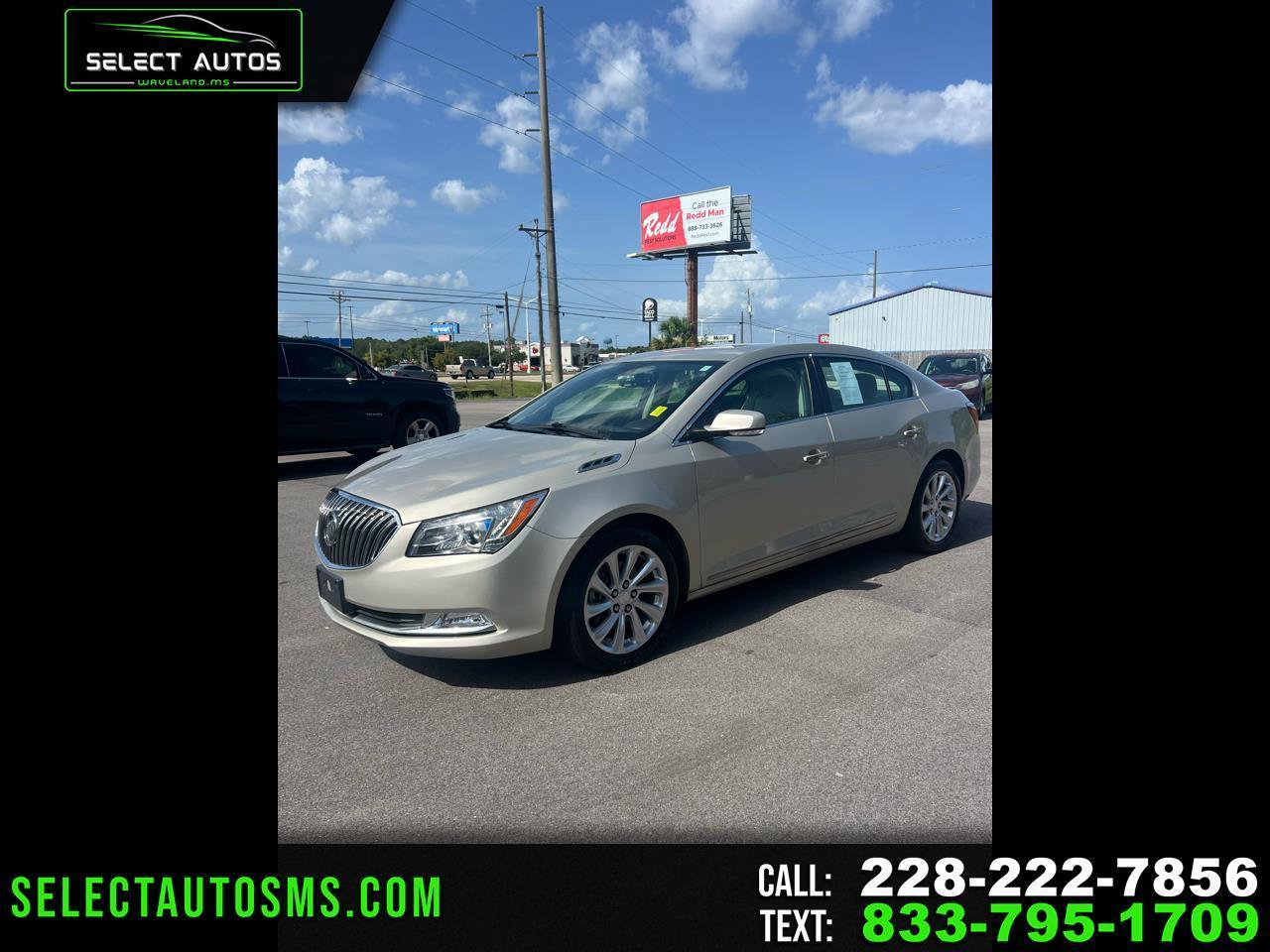 2016 Buick LaCrosse Premium Package 1, w/Leather