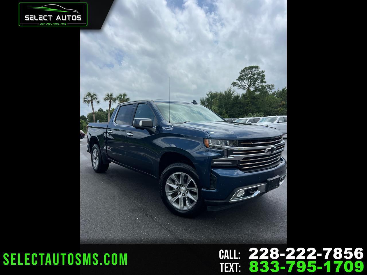 2020 Chevrolet Silverado 1500 High Country Crew Cab 4WD