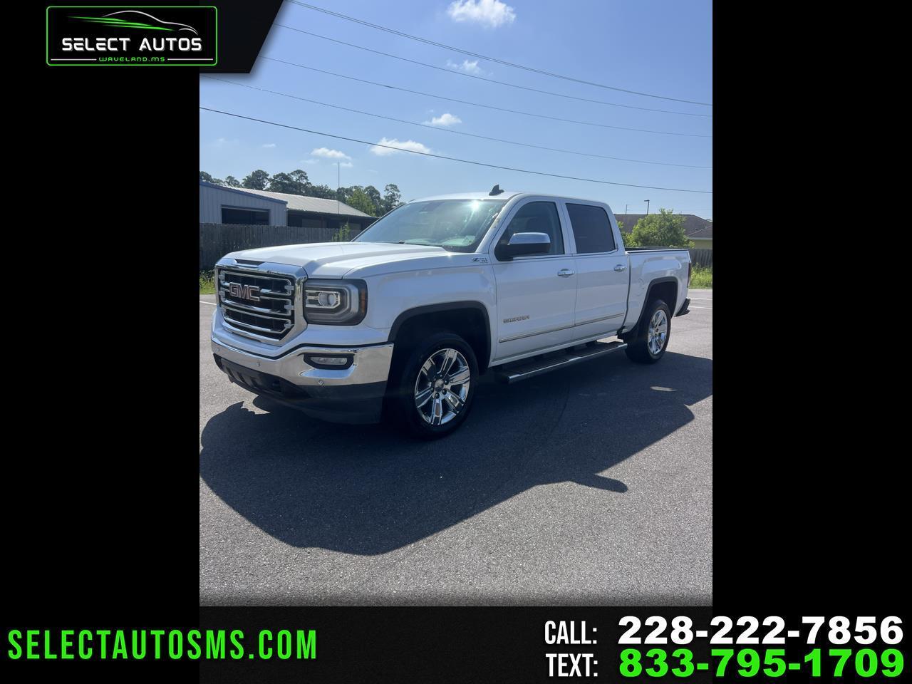 2018 GMC Sierra 1500 SLT Crew Cab Long Box 4WD