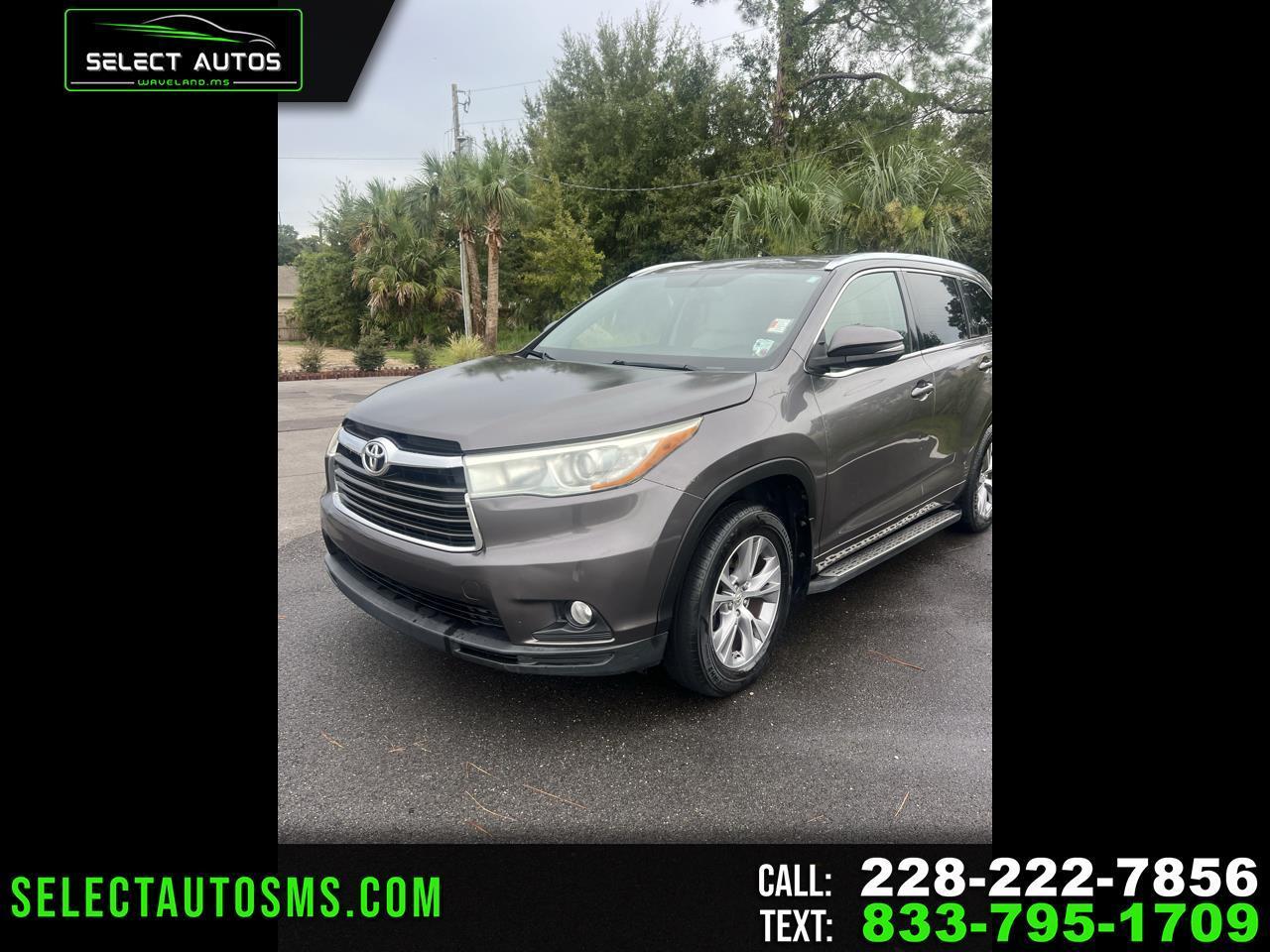 2015 Toyota Highlander XLE FWD V6