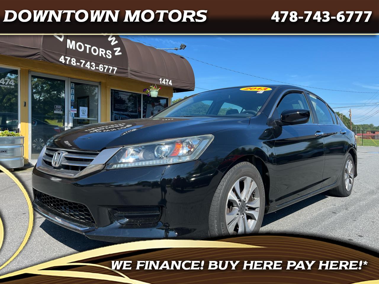2013 Honda Accord LX Sedan CVT