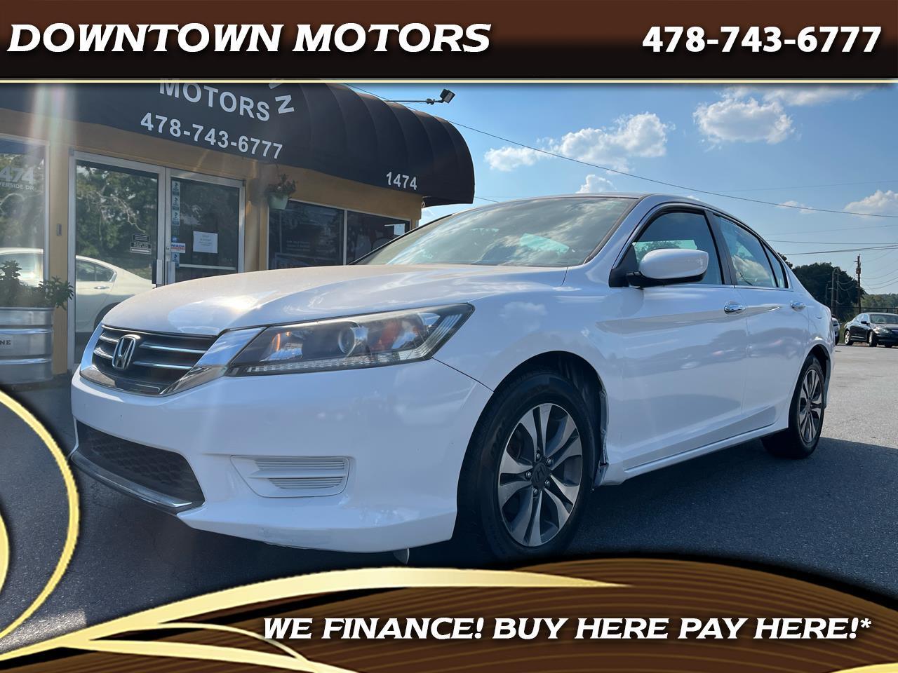 2013 Honda Accord LX Sedan CVT