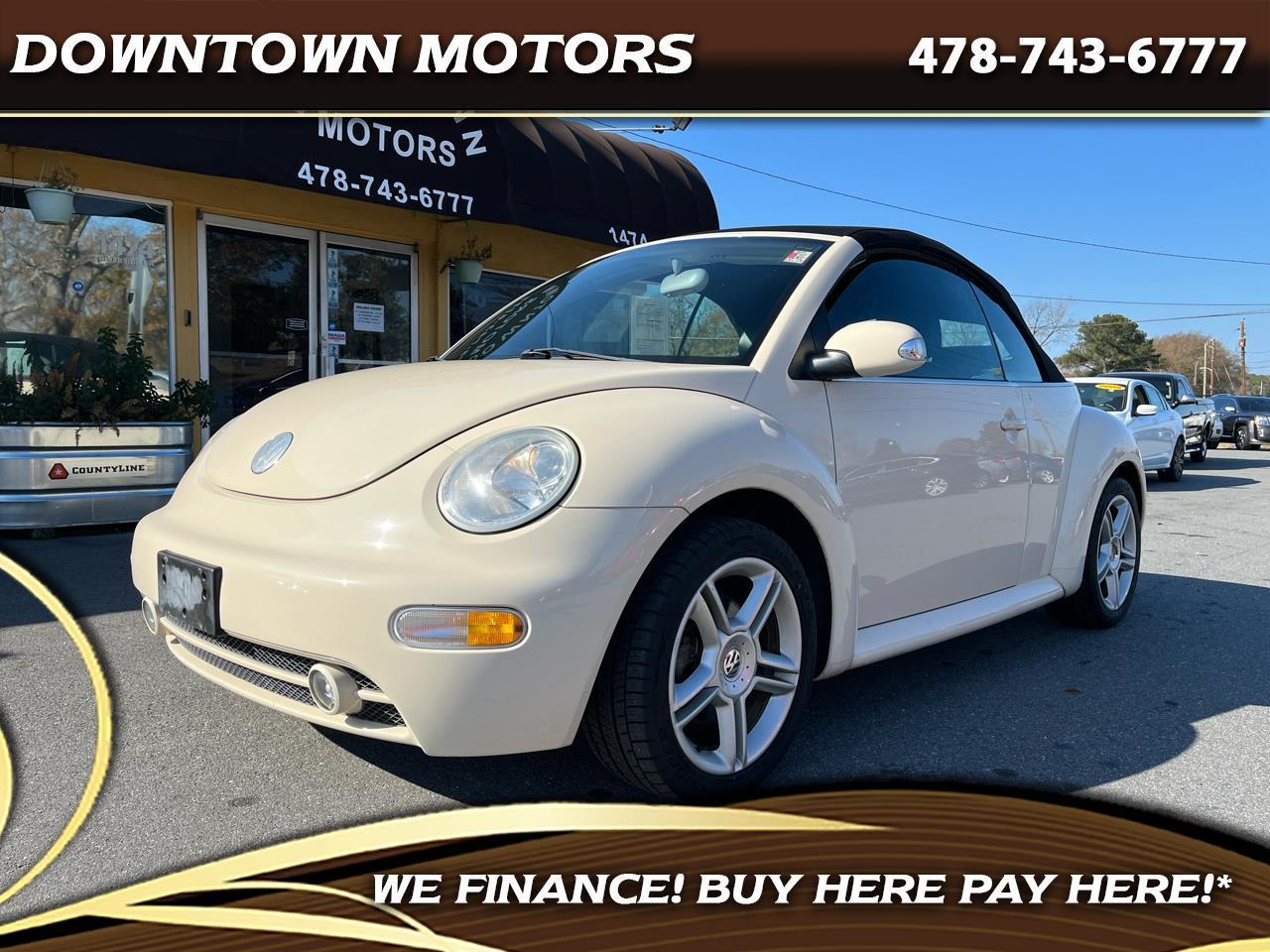 2004 Volkswagen New Beetle GLS 1.8L Convertible
