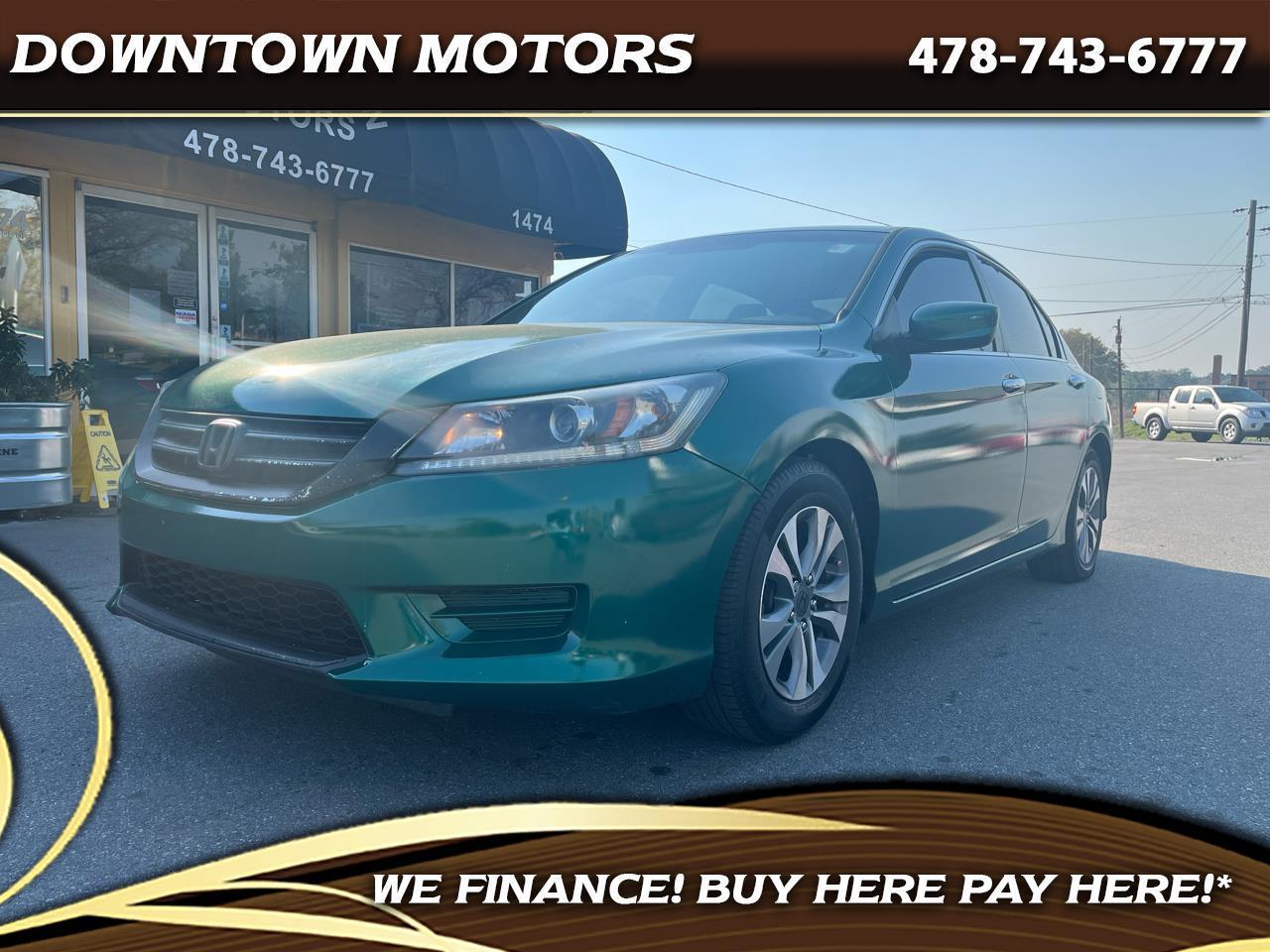 2014 Honda Accord LX Sedan 6-Spd MT