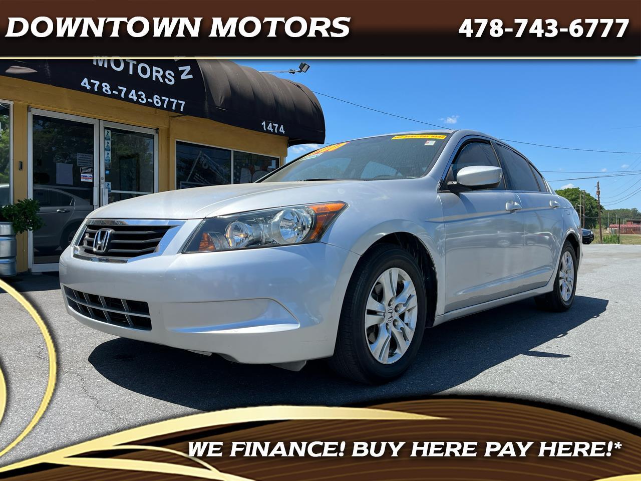 2009 Honda Accord LX-P Sedan AT