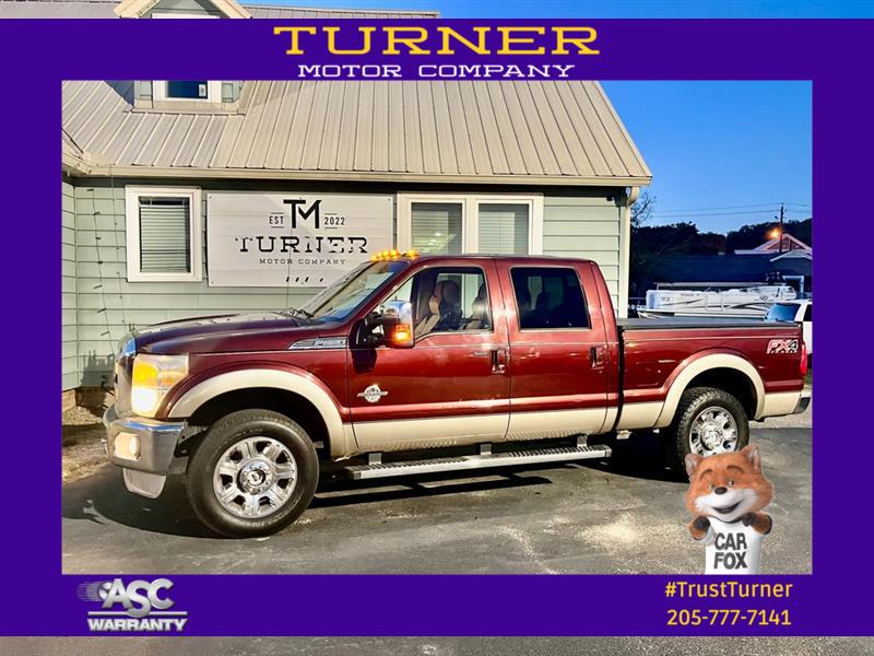 2012 Ford F-250 SD Lariat Crew Cab 4WD