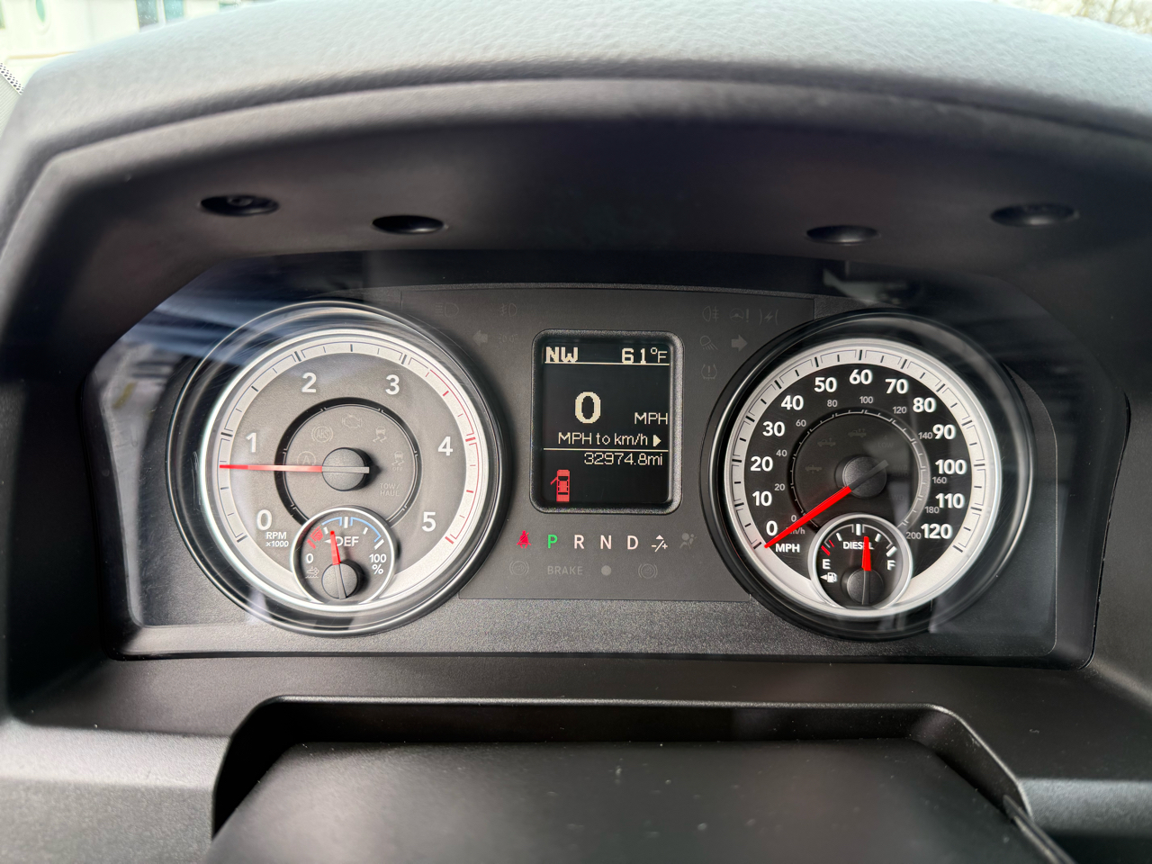 RAM 3500 4WD Crew Cab 169" Tradesman 2015