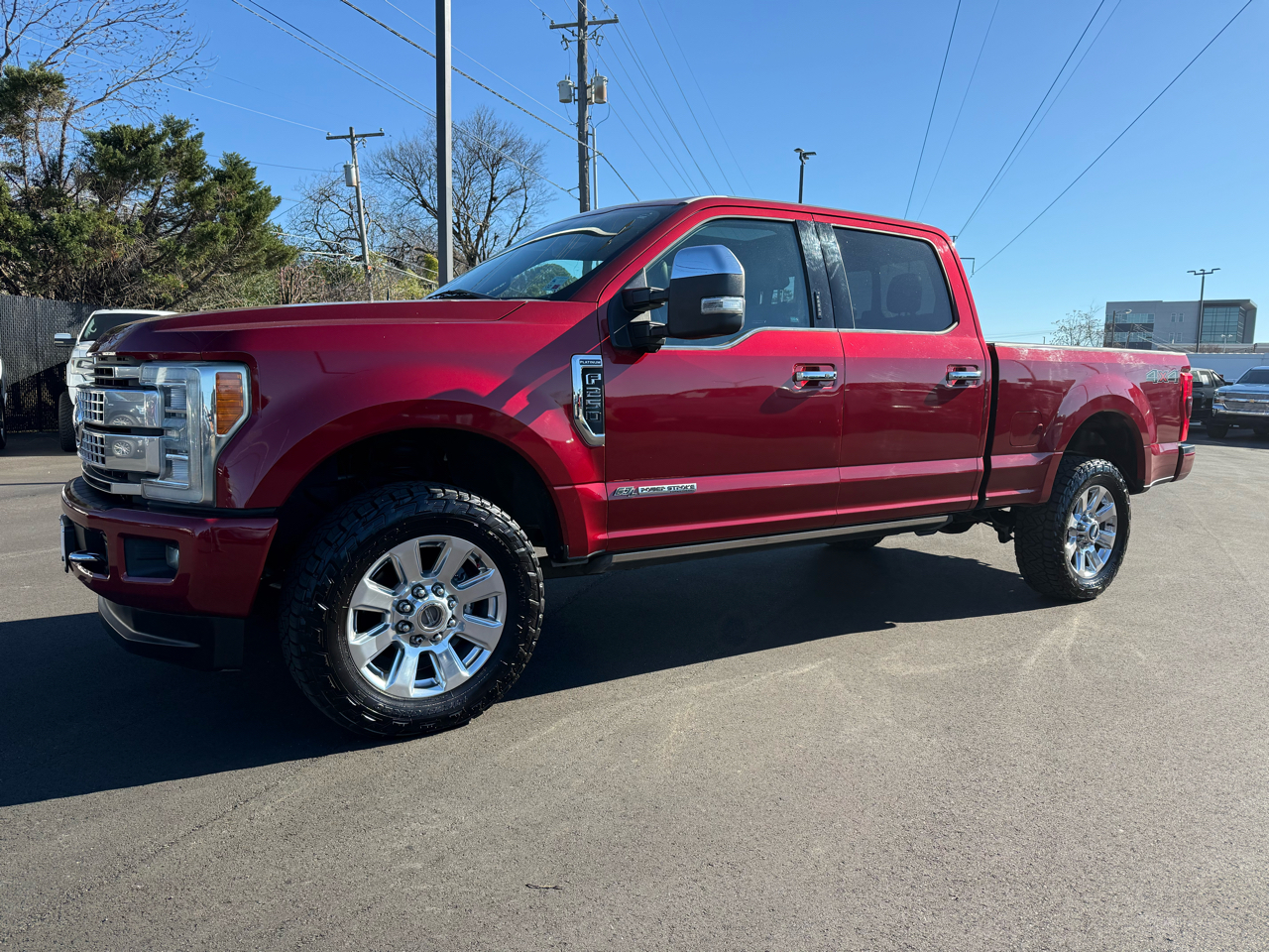 Ford Super Duty F-250 SRW Platinum 4WD Crew Cab 6.75' Box 2017